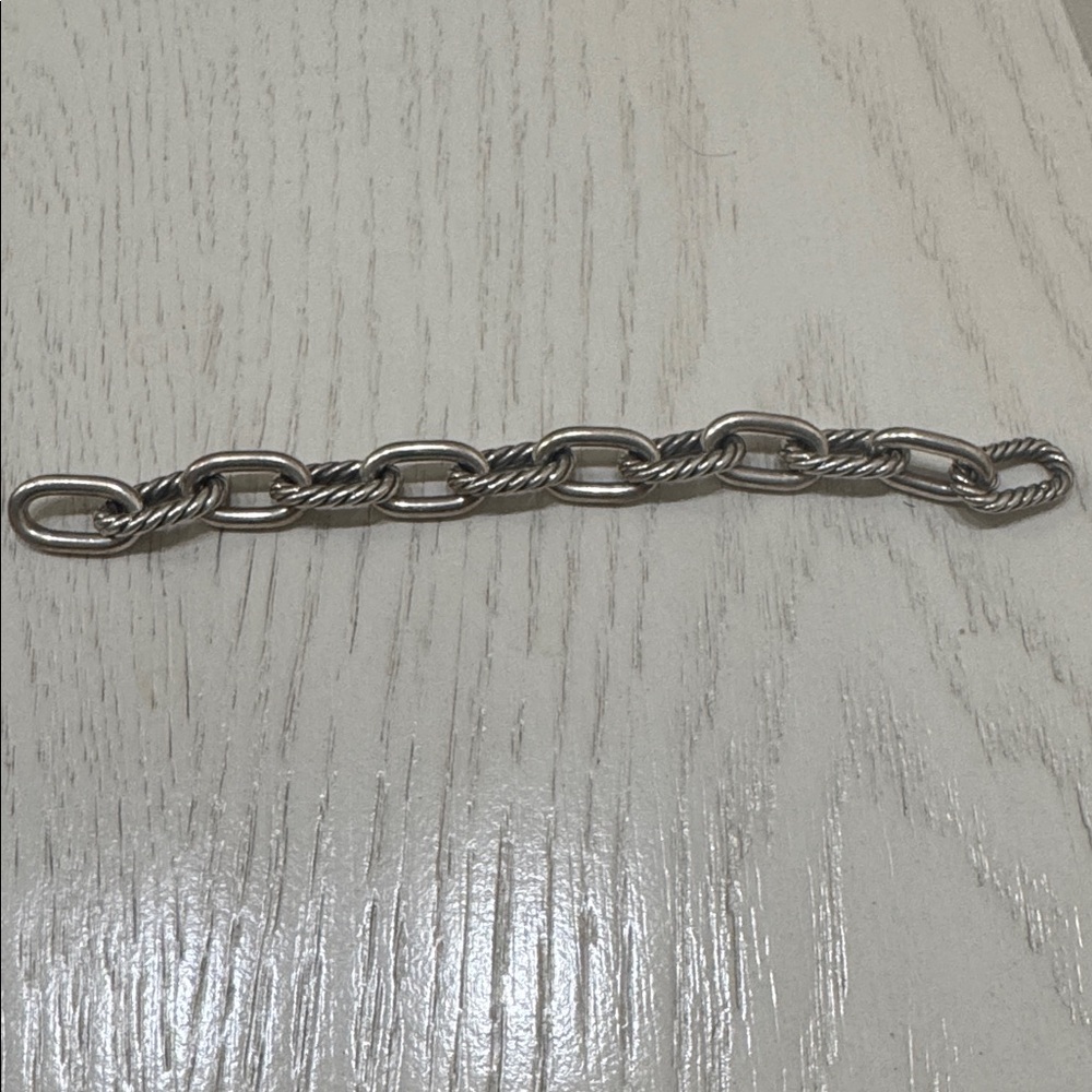 David Yurman Silver Chain Bracelet